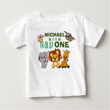 Wild One Jungle Safari Tiere 1. Geburtstag