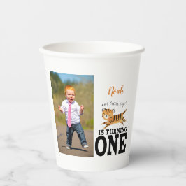 Wild One Jungle Tiger 1. Geburtstag Pappbecher