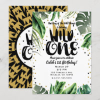 Wild One King of Things Crown 1. Geburtstag Party