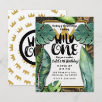 Wild One King of Things Crown 1. Geburtstag Party