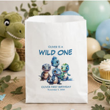 Wild One Niedlich Dinosaur Erste Geburtstagsparty