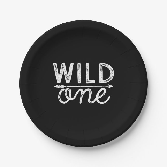 Wild One Party Teller (Vorderseite)