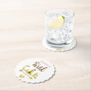 Wild One Personalisiert Girl Erster Geburtstag Untersetzer