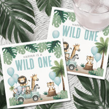 Wild One Safari 1st Birthday
