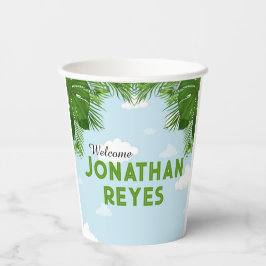 Wild One Safari Jungle Baby Dusche Pappbecher