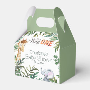 Wild One Safari Jungle Baby Duwer Fevor Box Geschenkschachtel