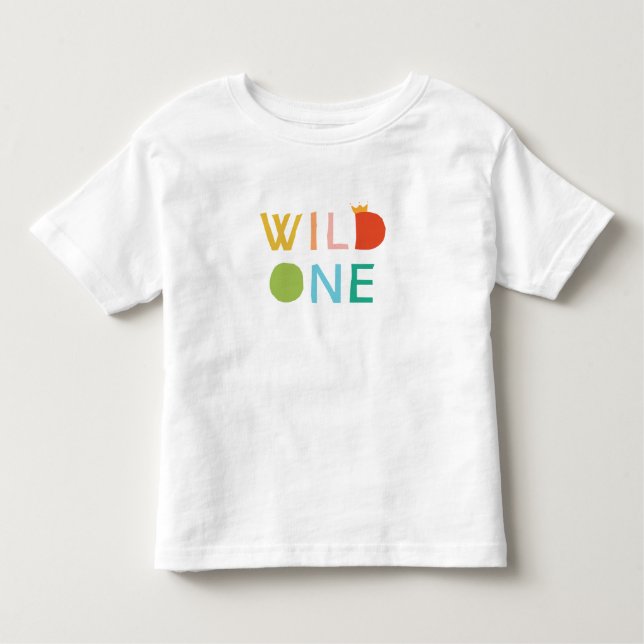 Wild One Safari Jungle T - Shirt, Safari Herz Kleinkind T-shirt (Vorderseite)