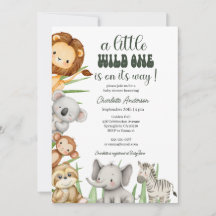 Wild-One-Safari-Tiere-Junge-Baby-Party