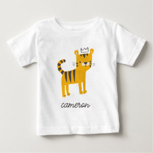 Wild One Tiger Cat Baby T-shirt