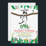 Wild One Tuxedo Kitty Kids 1st Birthday Einladung<br><div class="desc">Suchen Sie ein passendes Thema für die erste Geburtstagsfeier Ihres Babys? Das Thema Wild One ist vielleicht die beste Wahl! MEOWESE’s Wild One Invitation zeigt ein liebenswertes Kätzchen, das versucht, einen Baumzweig zu erklimmen. Sieht es aus wie ein kleines Monster, das die Welt um sie herum im Geiste des Abenteuers...</div>