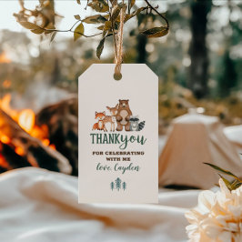 Wild One Woodland Animal First Geburtstag Gunst Ge Geschenkanhänger