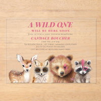 Wild One Woodland Animals Festival Kinderdusche