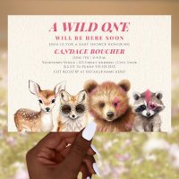 Wild One Woodland Animals Festival Kinderdusche
