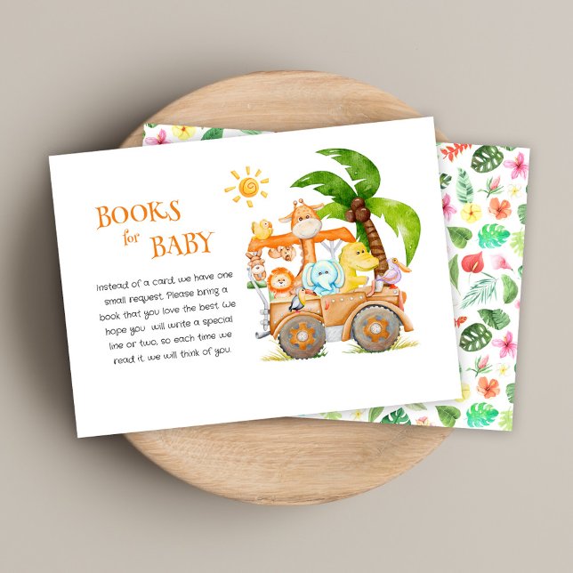 Wild One Woodland Safari Geburtstag Begleitkarte (Wild One Woodland Safari Birthday Enclosure Card)