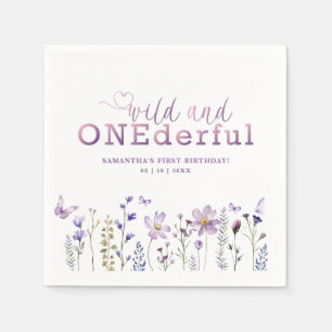 Wild ONEderful 1. Geburtstag Party Napkins Serviette