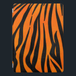 Wild Orange Black Tiger Stripes Animal Print iPad Pro Hülle<br><div class="desc">Dieses modische und trendige Muster ist perfekt für die stilvolle Mode. Es verfügt über einen klassischen Druck von schwarzen und hellen orangefarbenen Tigerstreifen mit einer modernen Drehung. Es ist cool, lustig und spielerisch! ***WICHTIGE ANMERKUNG: Für individuelle Designanfragen wie z.B. passende Produktanfragen, Farbänderungen, Platzierungsänderungen oder andere Änderungswünsche klicken Sie bitte auf...</div>