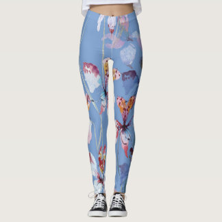 Wild Orchid Elegante: Watercolor Luxus Leggings