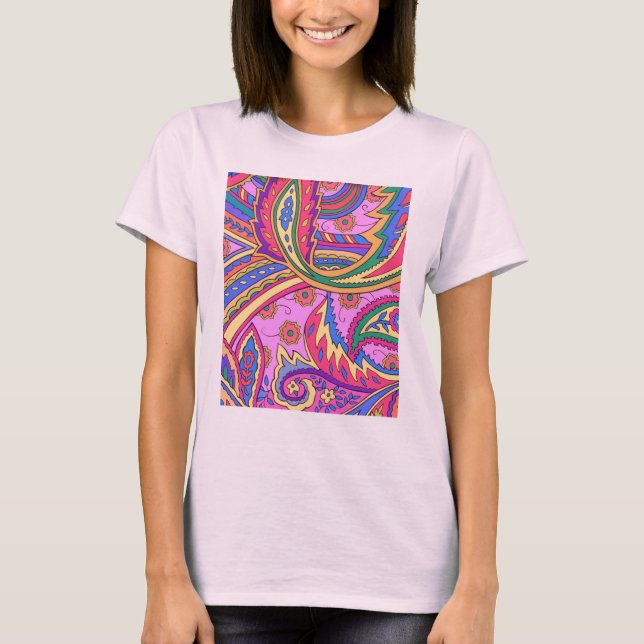 WILD PAISLEY T-Shirt (Vorderseite)