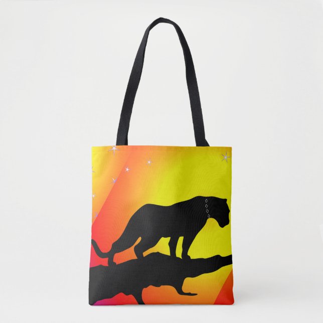 Wild Panther Tote Bag (Vorderseite)