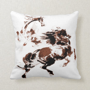 Wild Pferde American MoJo Pillow Kissen