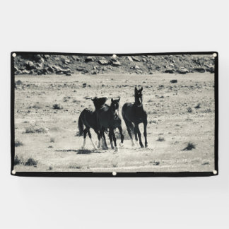 WILD PFERDE VON UTAH BANNER MIT WAHLMASSNAHMEN