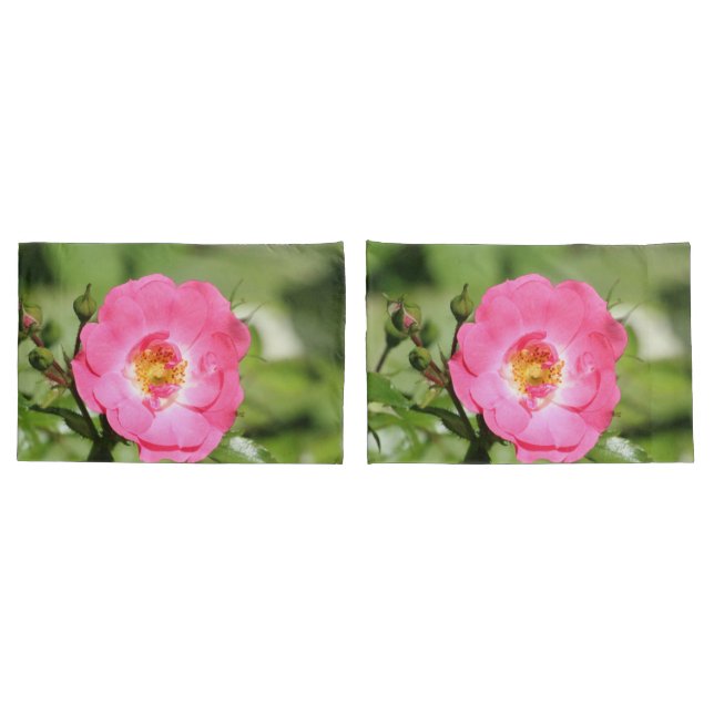 Wild Pinks Kissenbezug (Rückseite-Set)