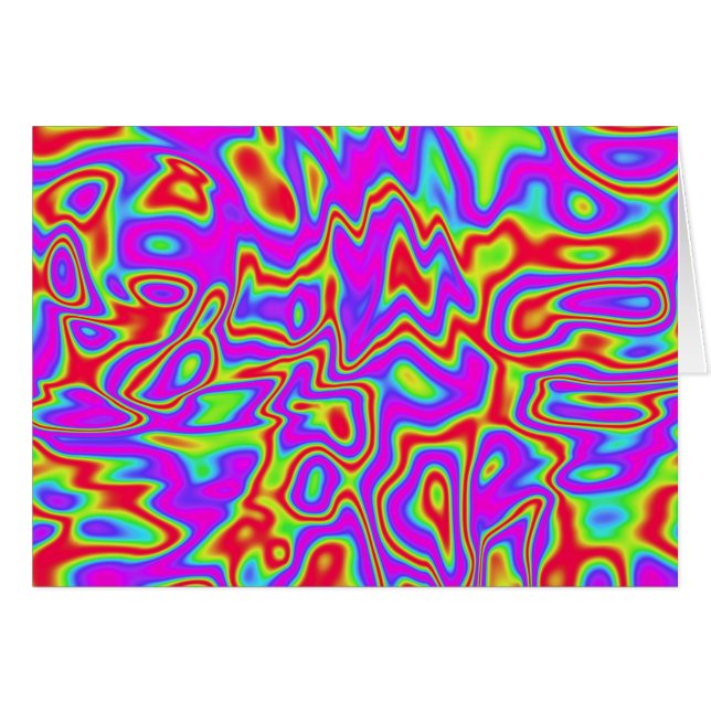 Wild Psychedelic Liquid Colors (Vorderseite (Horizontal))