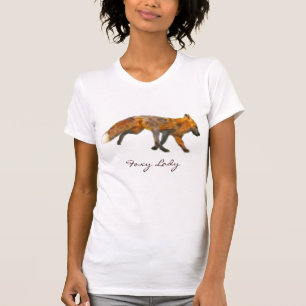 Wild Red Fox Wearable Art T-Shirt