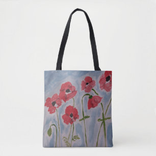 Wild Red Poppies