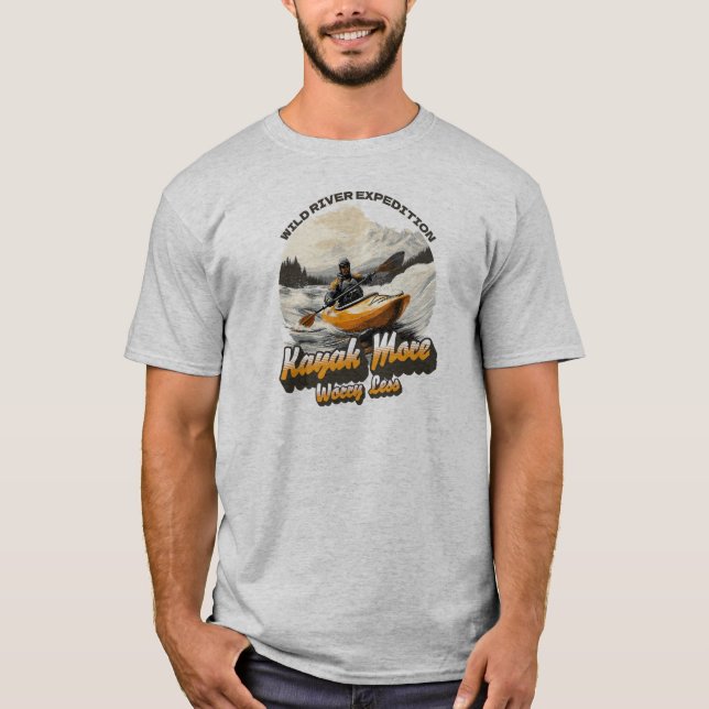 Wild River Expedition, Kayaking T - Shirt (Vorderseite)