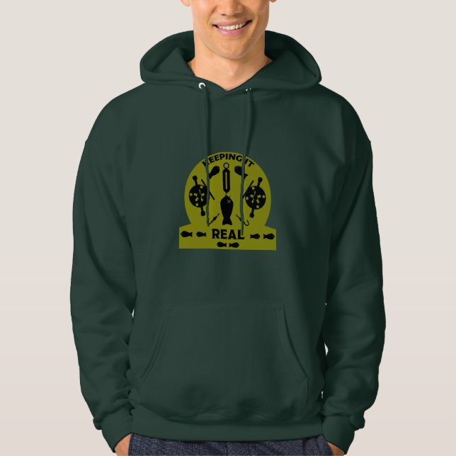 Wild River Fishing Hoodie (Vorderseite)