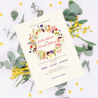 Wild Rose Woods Exotischer Blumengarten Hochzeit