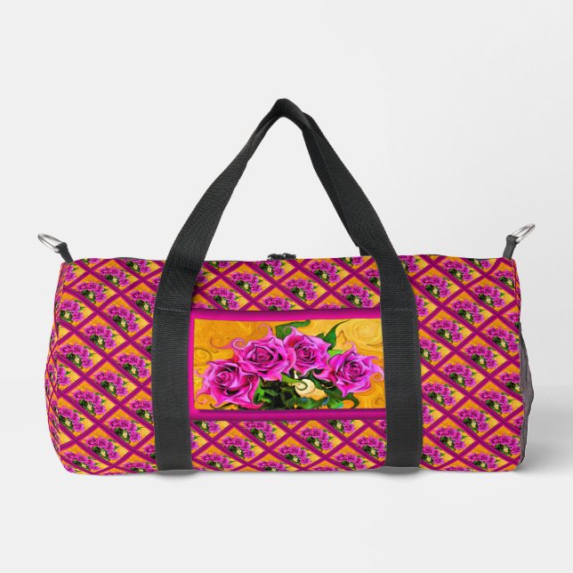 Wild Roses  Duffle Bag (Vorderseite)