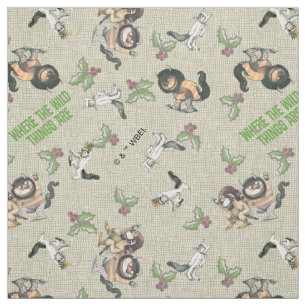 Wild Rumpus Holiday Pattern Stoff