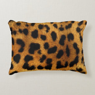 Wild Safari Animal Cheetah Girl Leopard Druck Zierkissen