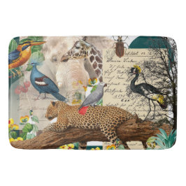 Wild Safari Animals Tischset Badematte
