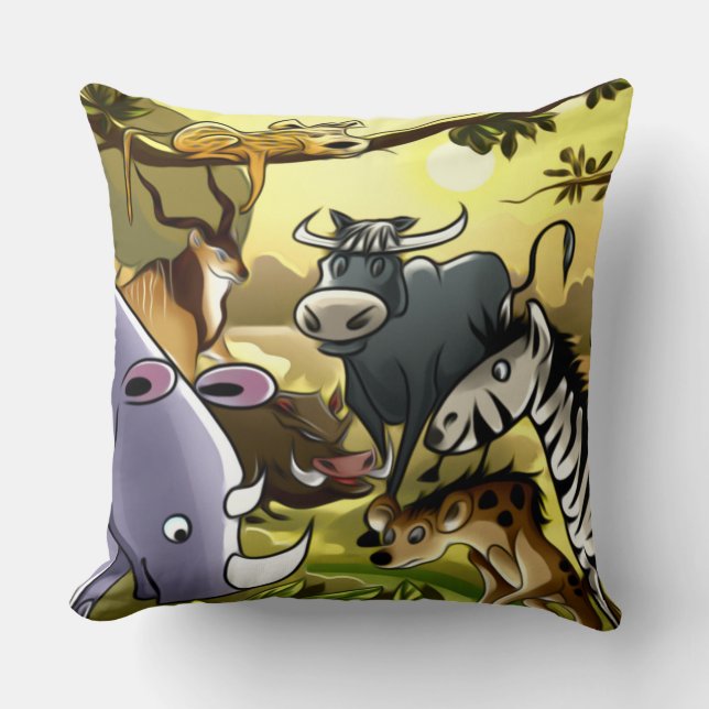 Wild Savannah Pillow Kissen (Vorderseite)