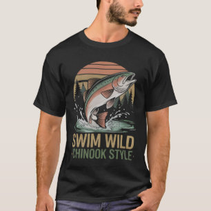 Wild Schwimmen â€“ Chinook Style T-Shirt