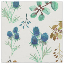 Wild Scottish Blue Thistle Blume