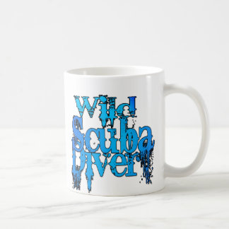 Wild Scuba Diver Kaffeetasse