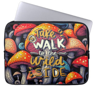 Wild Side Pilz Laptop-Hülle Laptopschutzhülle