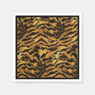 Wild Side Tiger Print Serviette