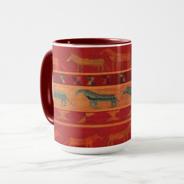 Wild Sinti und Roma Mustangs Tasse (Vorderseite Links)