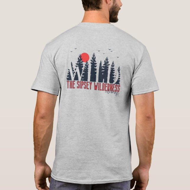 WILD Sipsey Wilderness Doppelseitiges T-Shirt (Rückseite)