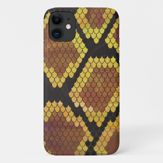 Wild Snakeskin Pattern Case-Mate iPhone Hülle (Rückseite)