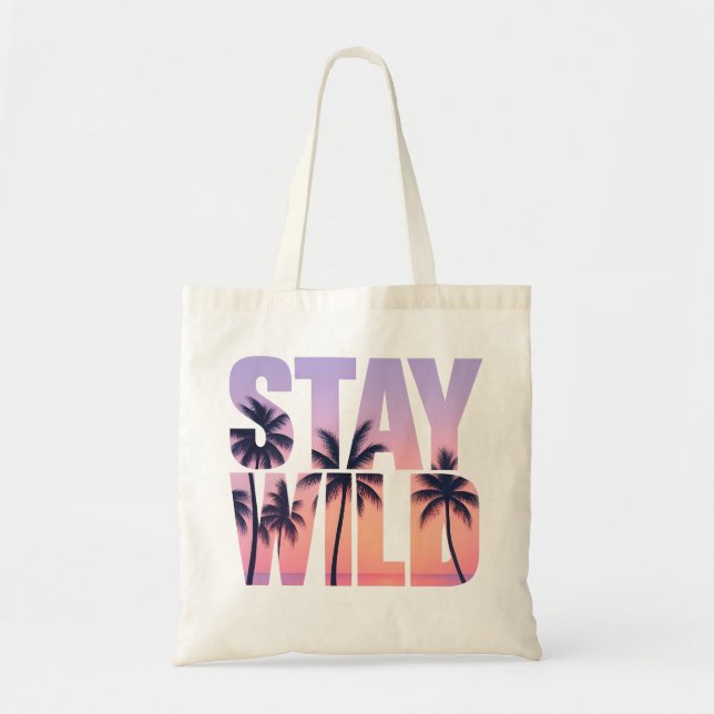 Wild Sommer Tote Tasche bleibe (Vorne)