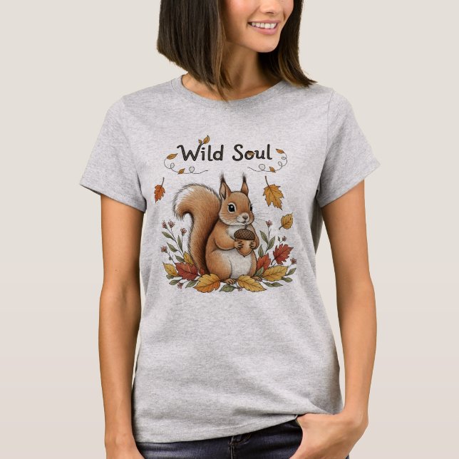 Wild Soul Cottagecore T-Shirt (Vorderseite)