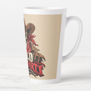 Wild-Soul-Skelett-Cowboy-Western-Design Milchtasse