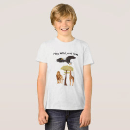 Wild spielen, frei spielen Tri-Blend shirt