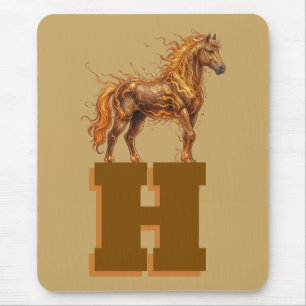 Wild Spirit Stampede – Majestätische laufende Pfer Mousepad